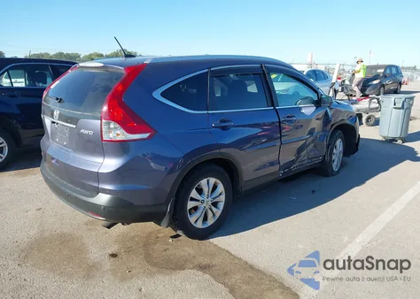 2012 Honda Cr-V Ex-L z USA, uszkodzony, nr VIN 5J6RM4H78CL059962